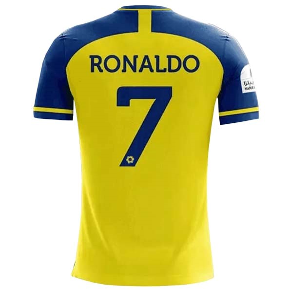Tailandia Camiseta Al-Nassr FC Primera Equipación Ronaldo 7 2022/2023